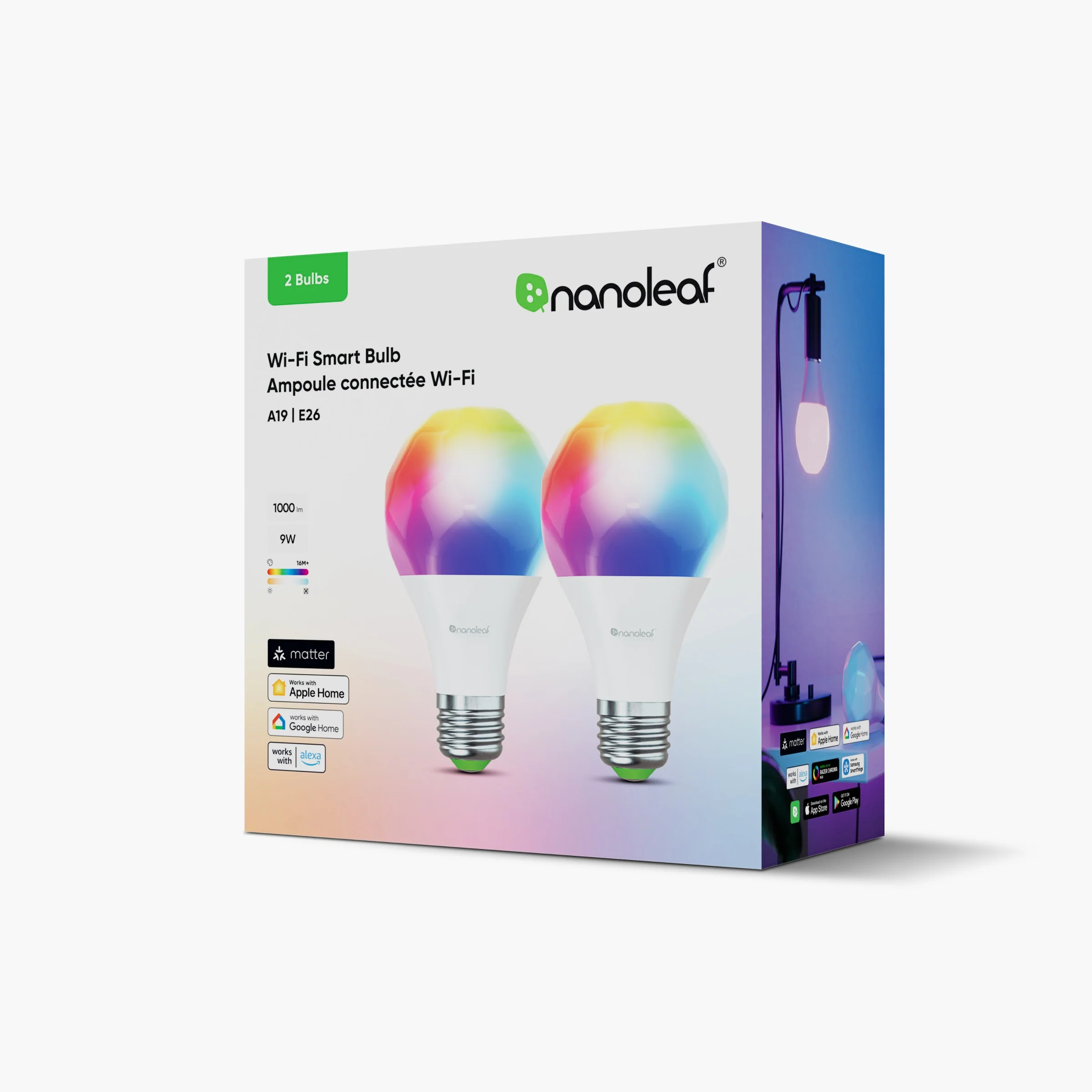 Matter Wi-Fi A19 Smart Bulb (2 Pack) - Image 6