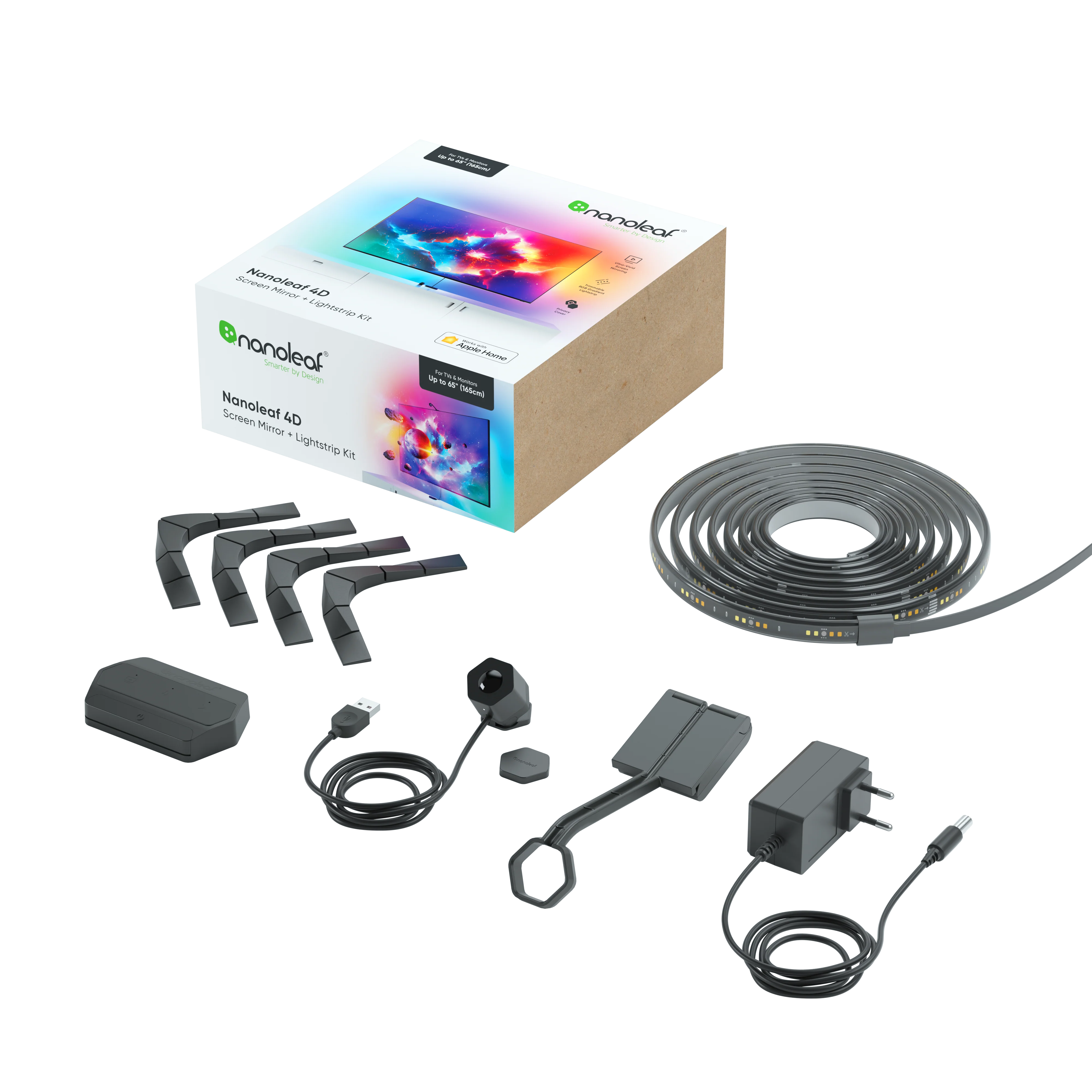 Nanoleaf 4D Screen Mirror + Lightstrip Kit (TVs & Monitors up to 65") - Image 7