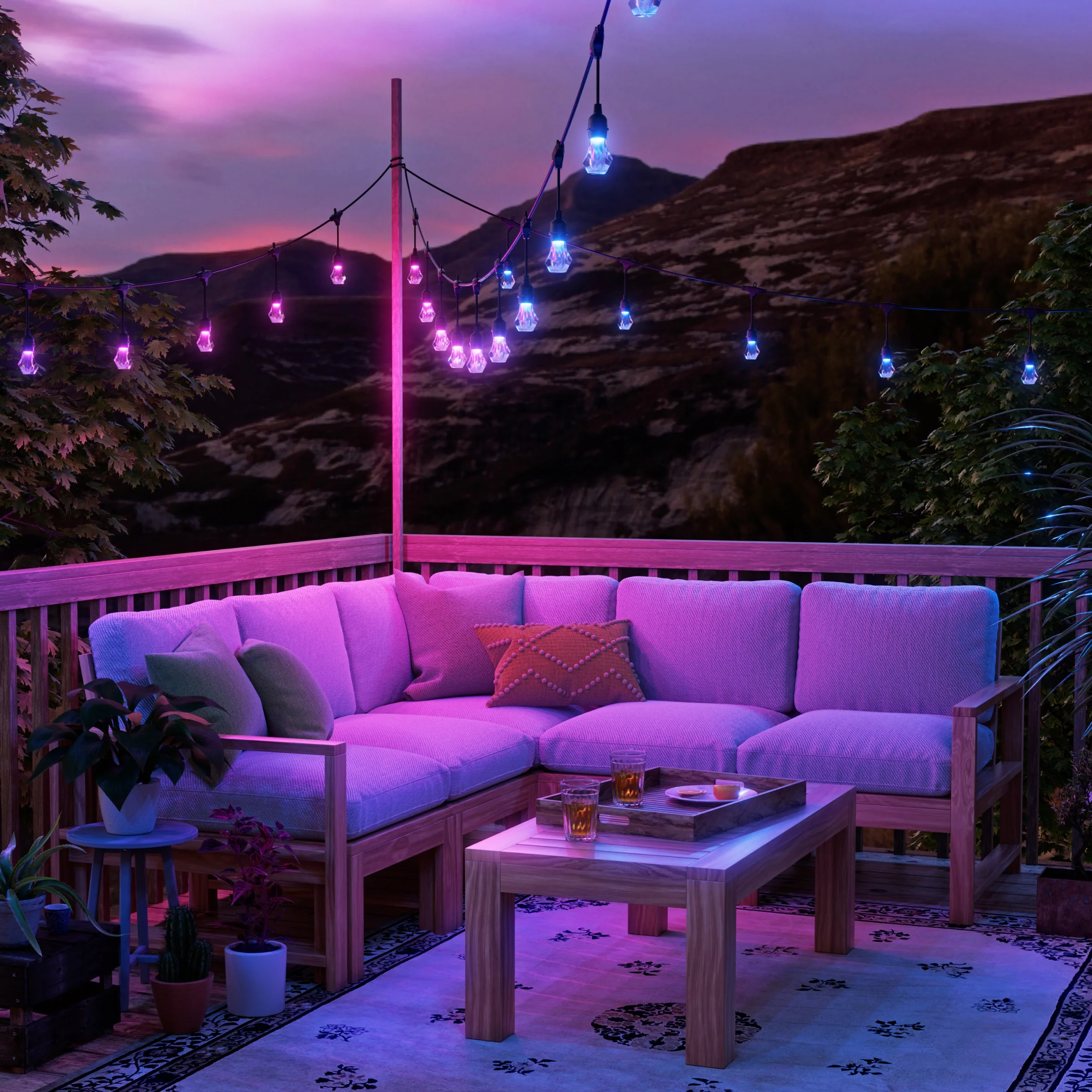 Nanoleaf Smart Multicolor Outdoor String Lights Starter Kits - Image 4
