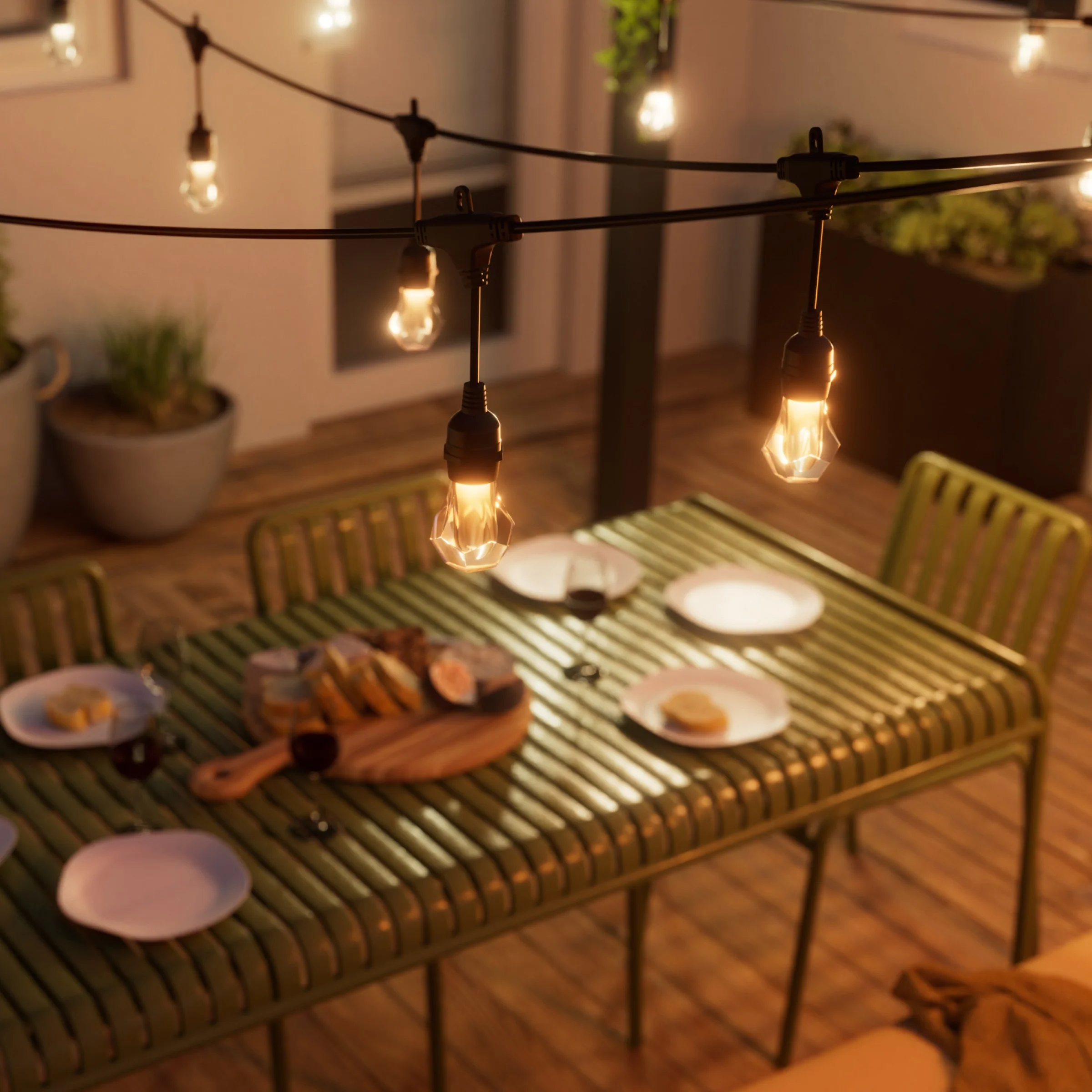 Nanoleaf Smart Multicolor Outdoor String Lights Starter Kits - Image 5