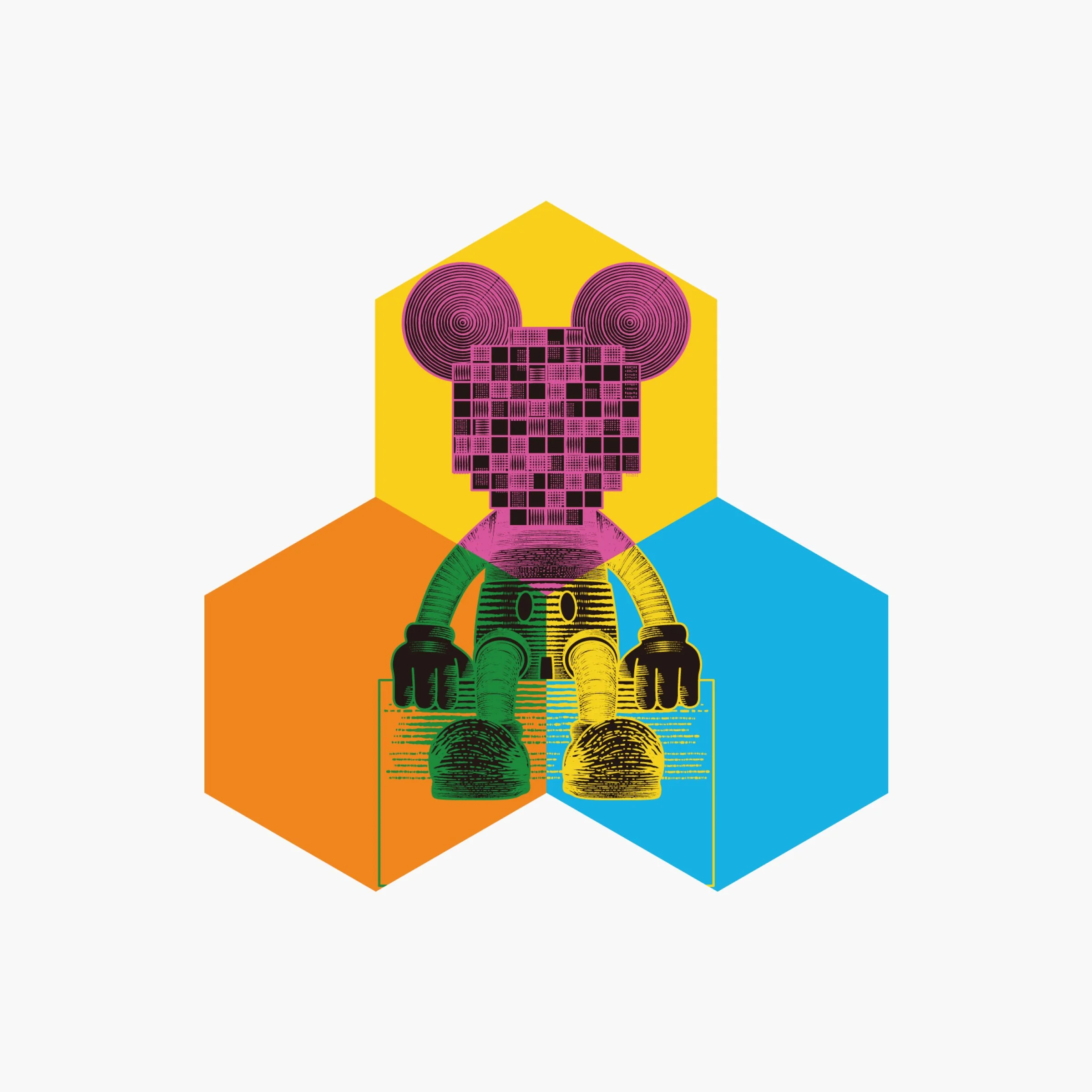 Shapes Hexagon Smarter Kit MOSMARK Limited Edition (3 panels) - Image 2